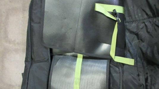 Used Callaway Golf Bag Travel Bag w/ Wheels - wear on corners & cracked plastic