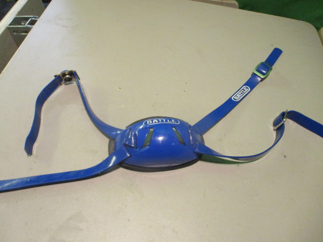 Load image into Gallery viewer, Used Battle Blue football chin guard
