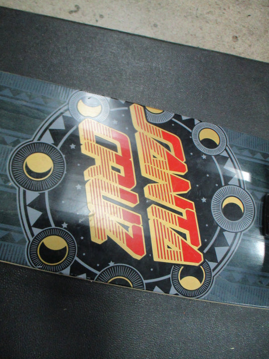 Used Santa Cruz Phase Dot Shaped Cruiser Skateboard (Deck Is Warped)