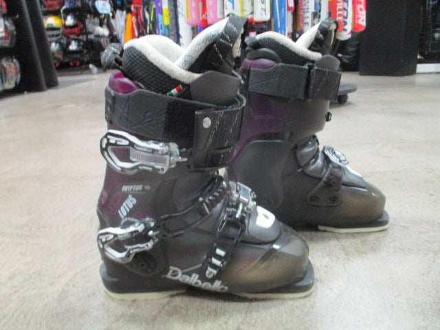 Load image into Gallery viewer, Used Dalbello Krypton Lotus Ski Boots Size 22.5 (4.5)
