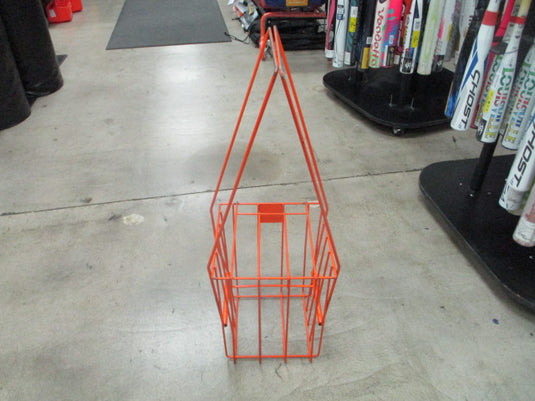 Used Orange Tennis Ball Hopper