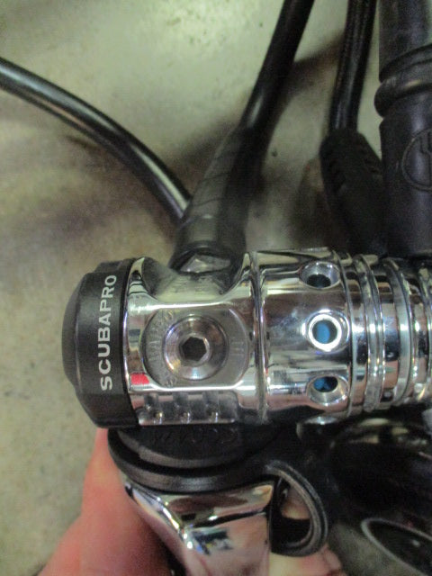 Used Scubapro S600 Mk25 EVO Regulator with Oceanic Proplus 3 Computer