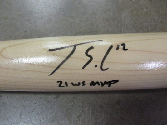 Louisville Slugger Pro Stock 34" Jorge Soler 2021 World Series MVP Autographed