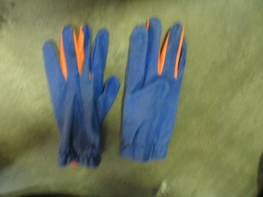 Used Purple and Orange Dive Gloves