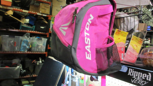 Used Easton Youth Girls Pink Game Ready Backpack
