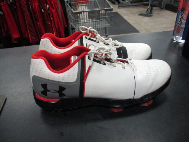 Load image into Gallery viewer, Used Under Armour Size Youth 4.5 Golf Shoes
