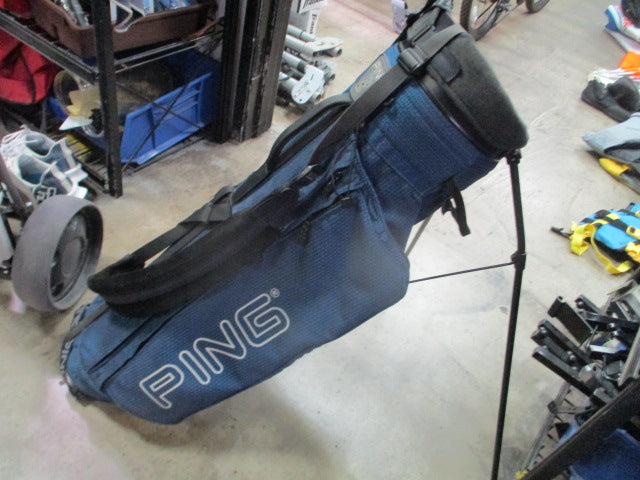 Load image into Gallery viewer, Blue PING Golf Bag
