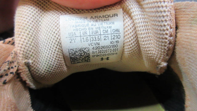 Load image into Gallery viewer, Used Under Armour Boys' UA Leadoff Low RM Jr. Baseball Cleats - Size Youth 2
