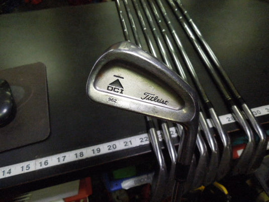 Used Titleist DCI 962 9pc Right Hand Iron Set 3-9 Iron and S,P-Wedge