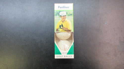 Vintage Faultless Lee Trevino Golf Balls Set Of 3
