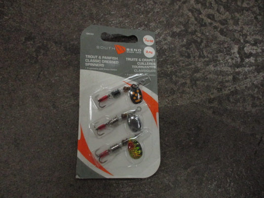 South Bend Classic Spinner Lures - 3 Pack