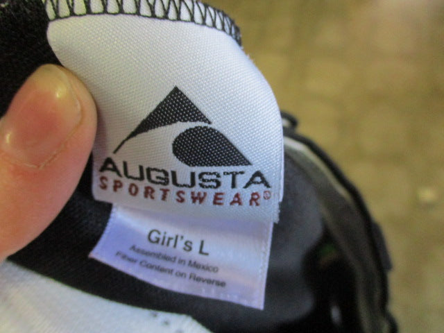 Load image into Gallery viewer, Used Augusta Black Softball Pants Youth Large (elastic worn out)
