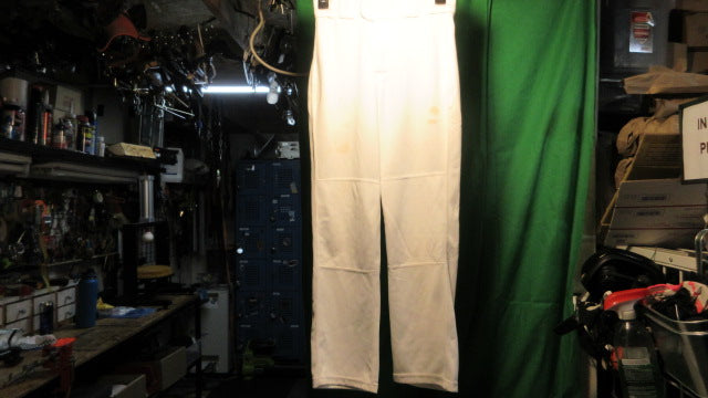 Load image into Gallery viewer, Used Rawlings Open Bottom Baseball pants Youth XL - White
