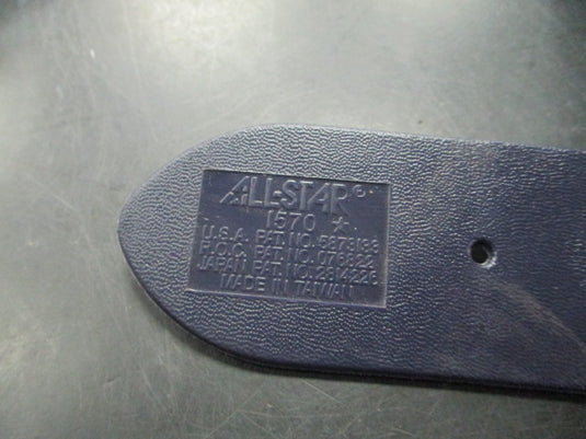 Used All Star Adult Dark Blue Baseball Belt
