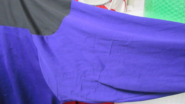 Load image into Gallery viewer, Used CCM Purple 82 Hockey Jersey Adult Size Medium - wear

