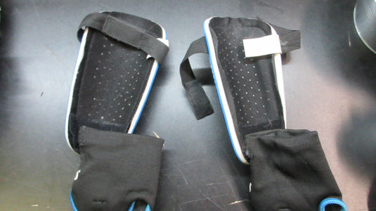 Used Mitre Aircell Soccer Shin Guards - Adult