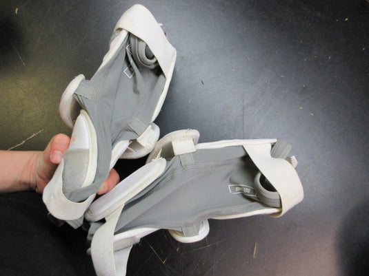 Used Warrior Burn Lacrosse Elbow Guards - Size Large