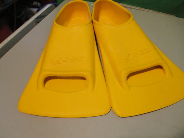 Load image into Gallery viewer, Used Fins Zoomers Gold Short Blade Size 9-10 Mens Training Fins
