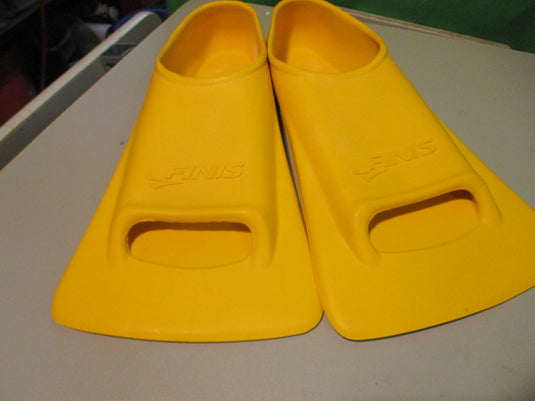 Used Fins Zoomers Gold Short Blade Size 9-10 Mens Training Fins