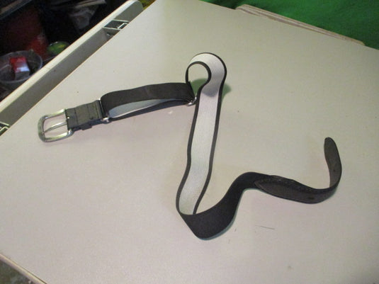 Used Adidas Black Youth Baseball Belt