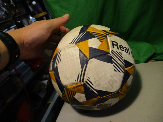 Used Real Madrid Size 5 Soccer Ball