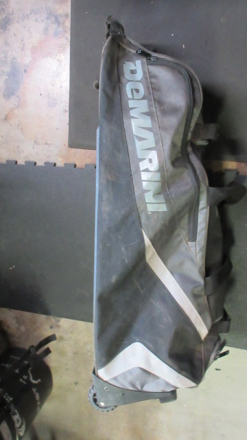 Load image into Gallery viewer, Used Demarini Momentum Wheeled Bag - Zipper problems &amp; wear
