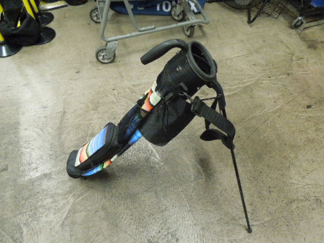 Load image into Gallery viewer, Used Multi Color Sunday Golf Stand Bag with Rain Cover
