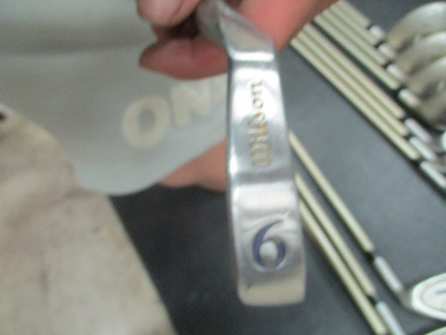 Load image into Gallery viewer, Used Wilson Pro Staff Oversized Iron Set 4-PW, Sand, 3,5,7,1 Wood- RH
