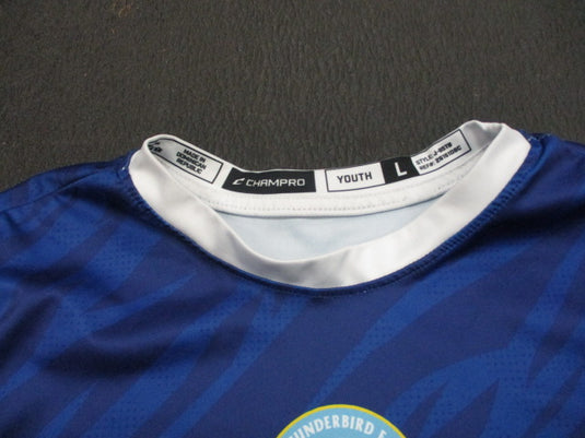 Used Champro Thunderbird F.C Youth Large Soccer Jersey