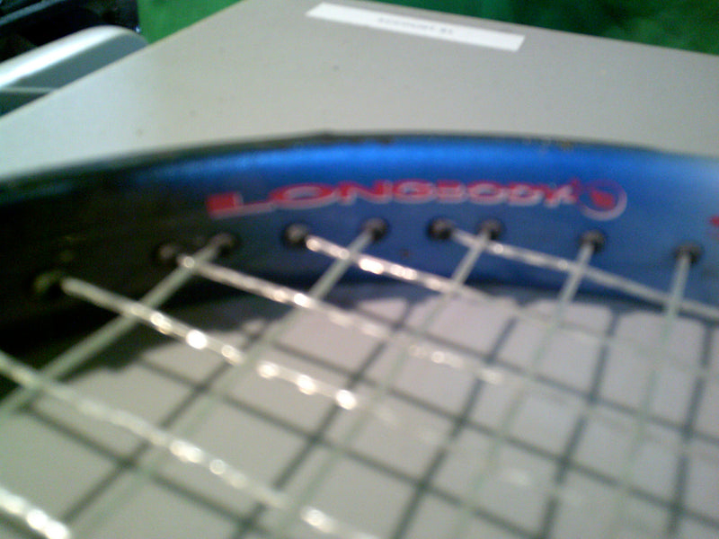 Load image into Gallery viewer, Used Prince Long Body Thunder Cloud 800 Oversize Tennis Racquet - 27&quot;
