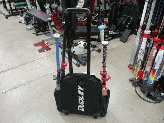 Dudley softball wheeled gear bag 4 bat pack