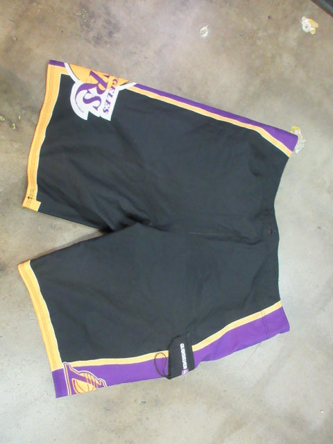 Lakers swim trunks hot sale