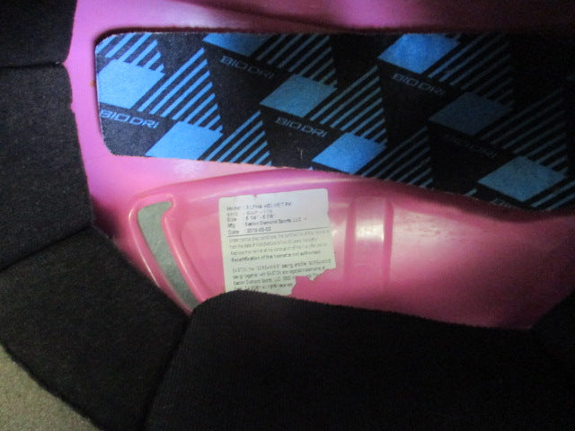 Load image into Gallery viewer, Used Easton Alpha Batting Helmet in Pink With Face Guard Size 6 1/4" - 6 7/8"
