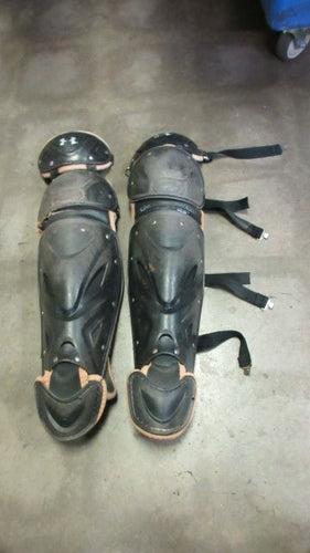 Used Under Armour Victory UALG2-SRVS Catcher's Shin Guards - wear