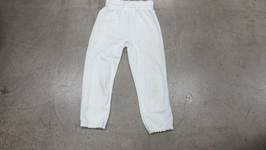 Used Wilson Youth Medium Elastic Bottoms Baseball Pants