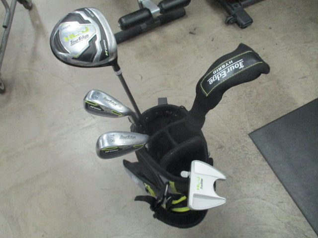 Load image into Gallery viewer, Used Tour Edge Hot Launch HL-J 5 Piece Junior Golf Set w/ Bag
