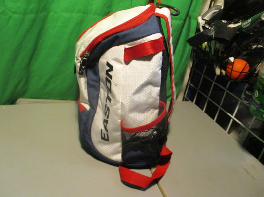 Used Easton Red White Blue Jr Baseball Back pack