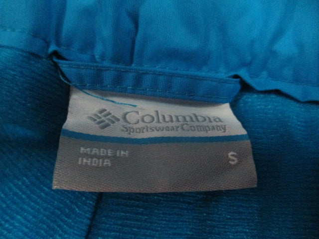 Load image into Gallery viewer, Used Columbia Blue Snow Pants Size Small
