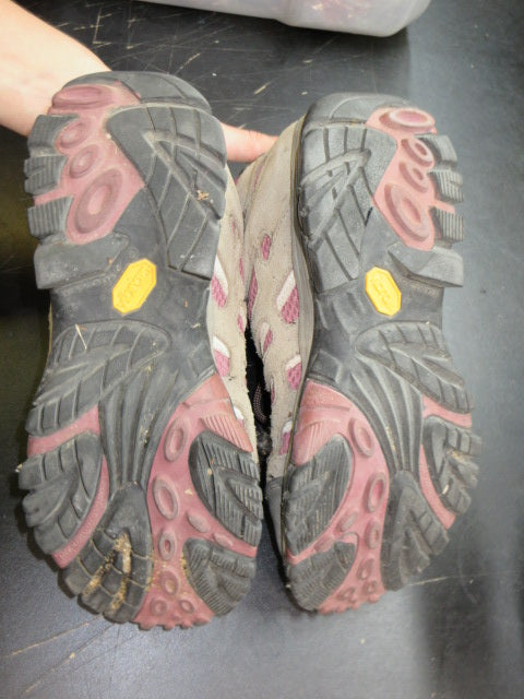Load image into Gallery viewer, Used Merrell Women's Moab Mid Waterproof Hiking Boots - Size 8.5
