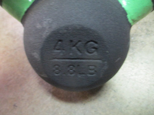 Used 8.8LB Coated Kettle Bell