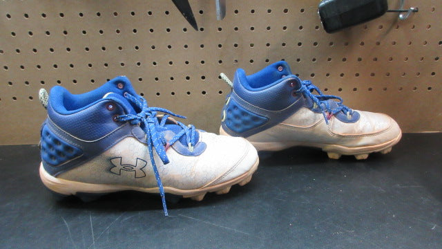 Load image into Gallery viewer, Used Under Armour Harper 8 Mid RM Baseball Cleats - Size 7.5
