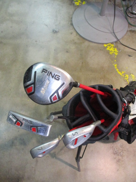 Load image into Gallery viewer, Used Ping Moxie Right Hand JR GOLF SET 5 Piece Includes Putter
