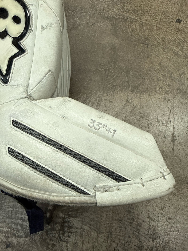 Load image into Gallery viewer, Heavy Use Brians Gnetik Sr. Goalie Leg Pads 33+1
