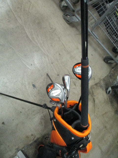 Load image into Gallery viewer, Used Cobra King Junior Complete Set Driver,H,Fairway,PW,7. Putter-RH
