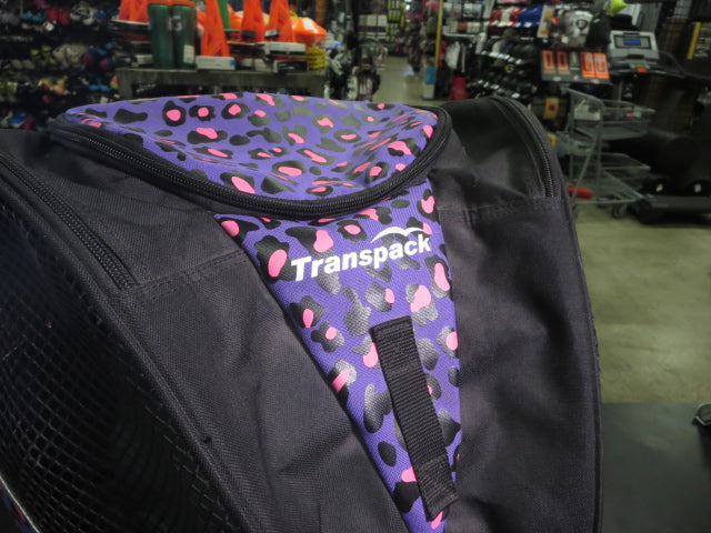 Load image into Gallery viewer, Used Transpack Two Ice Skate Bag with Center Bulk Cavity
