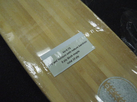 Used Dragon Longboards Wood 44" Longboard Deck with Natural Grip
