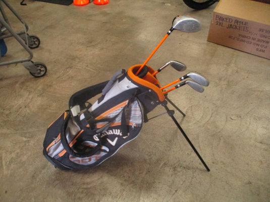 Used Callaway XJ Hot 4 Piece Jr Golf Set w/ Bag