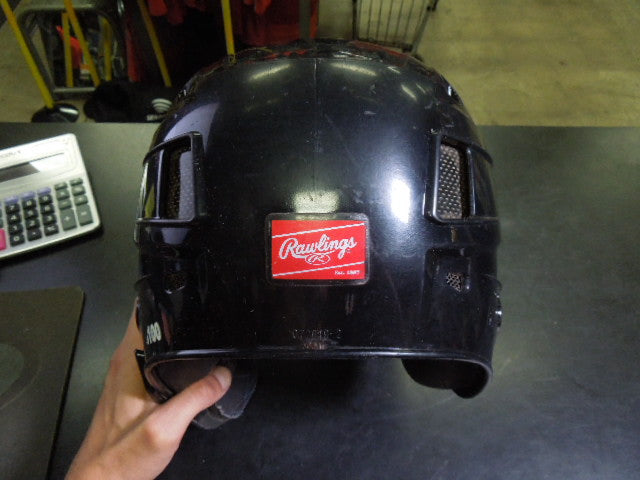 Load image into Gallery viewer, Used Rawlings MLB On Field Batting Helmet with Jaw Guard Size 7 5/8
