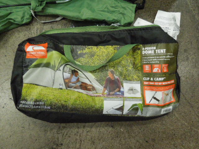 Load image into Gallery viewer, Used Ozark Trail 3 Person Dome Tent 7x7 ft
