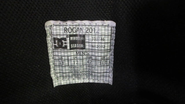 Load image into Gallery viewer, Used DC Rogan 2012 Size 13 Snowboard Boots
